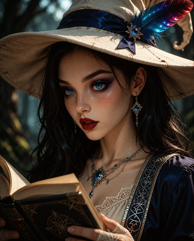 A Closeup Portrait Of A Beautiful Woman