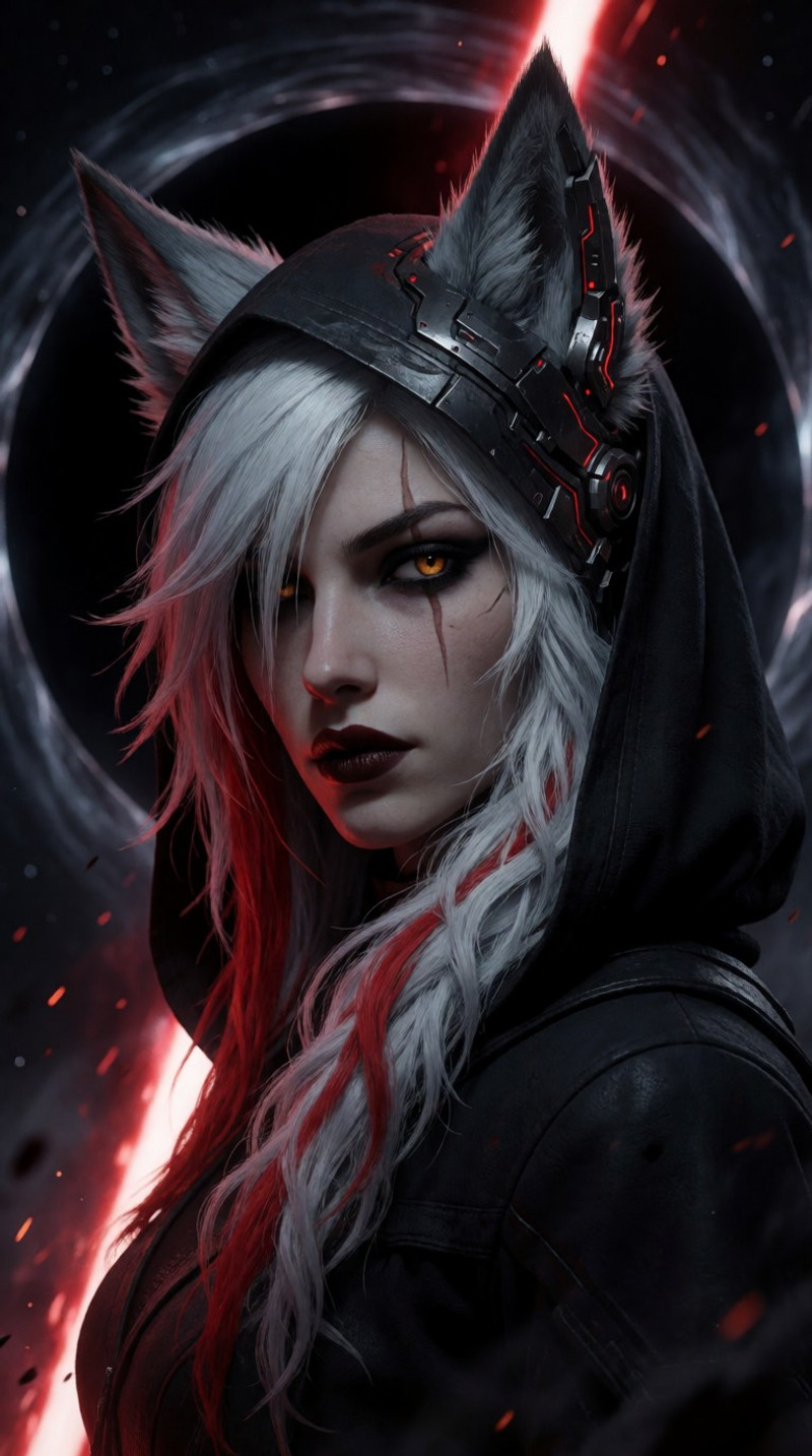 A Hyperrealistic Cinematic Portrait Of Freya
