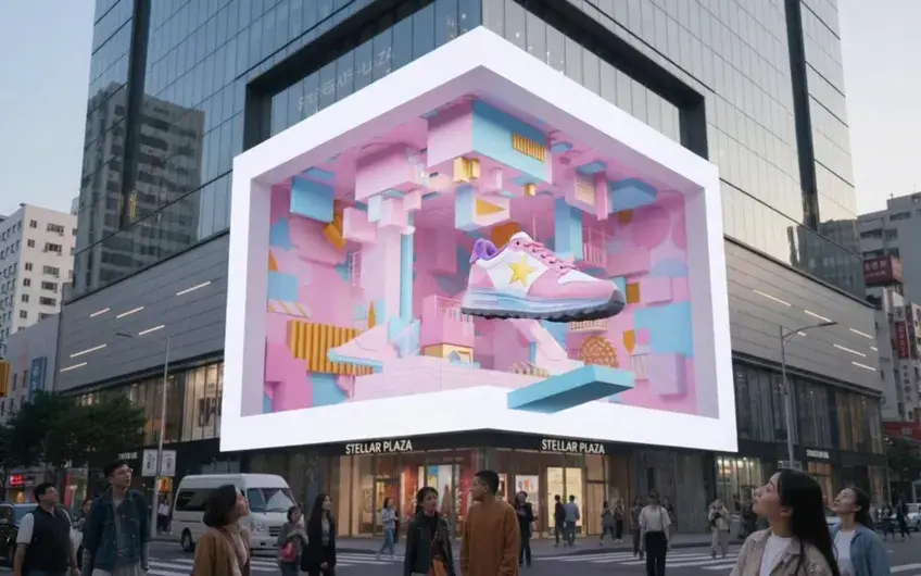 3D Naked-Eye AD